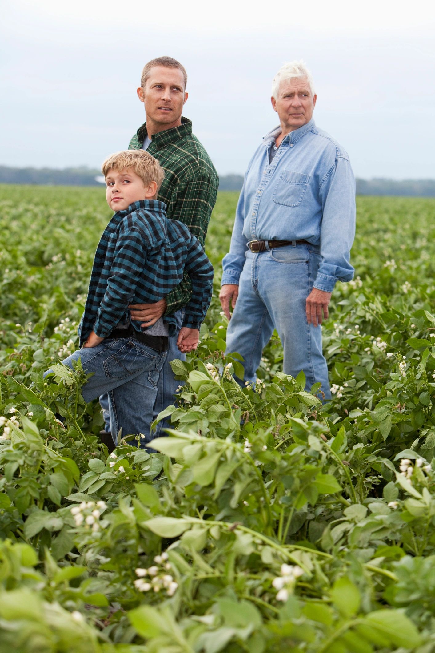 Farming team representing long-term partnership and continuity
